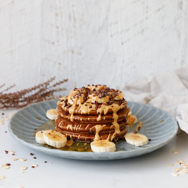 Chocolate Collagen Pancakes