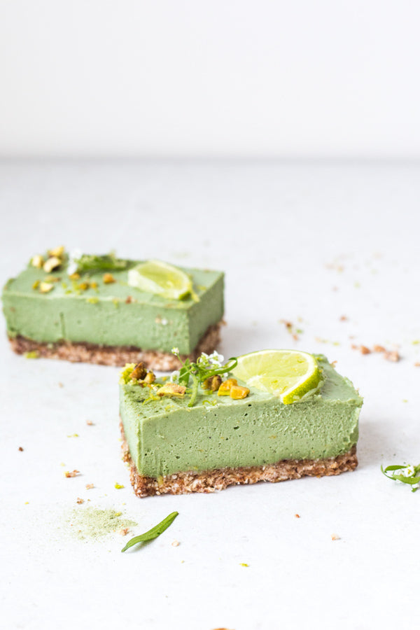 Raw Lemon Lime Cheesecake