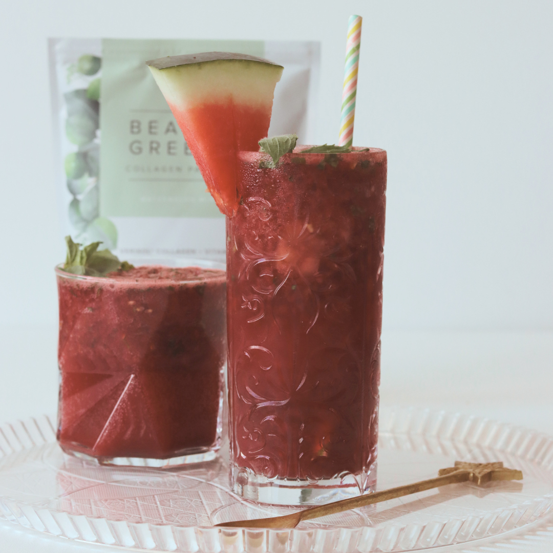 Watermelon and Mint Mocktail