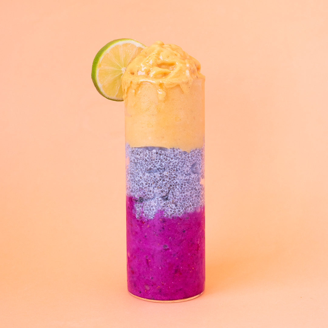 Gut-Lovin’ Layered Smoothie