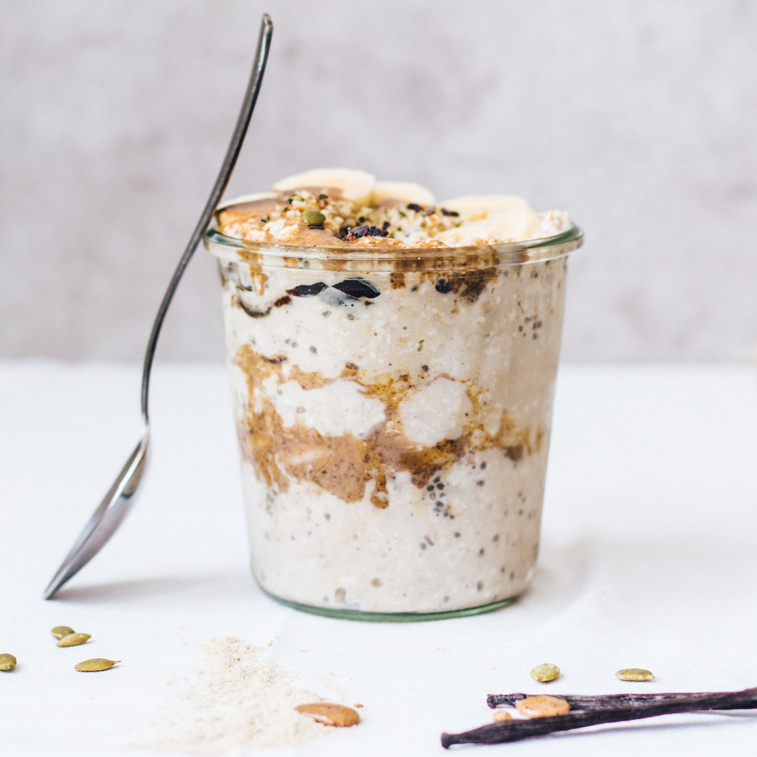 Vanilla Fudge Proats (Protein + Oats)