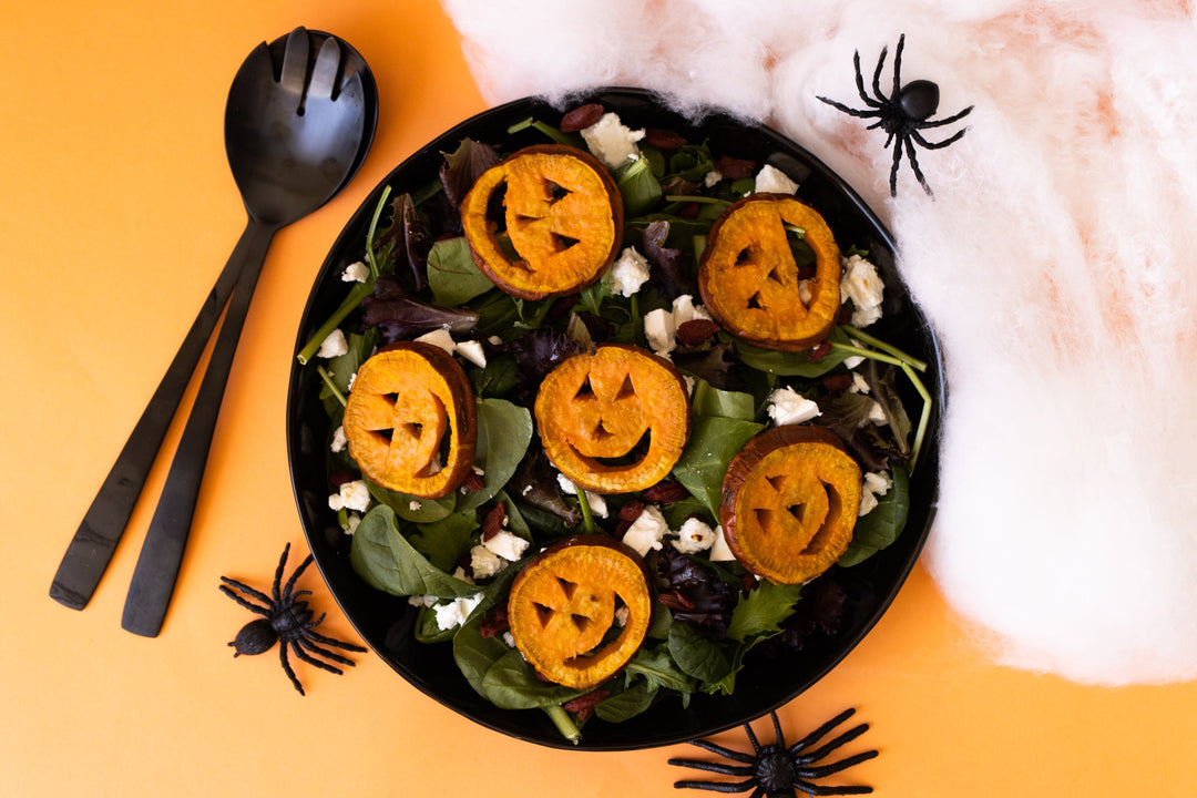 Ooky Spooky Sweet Potato Salad