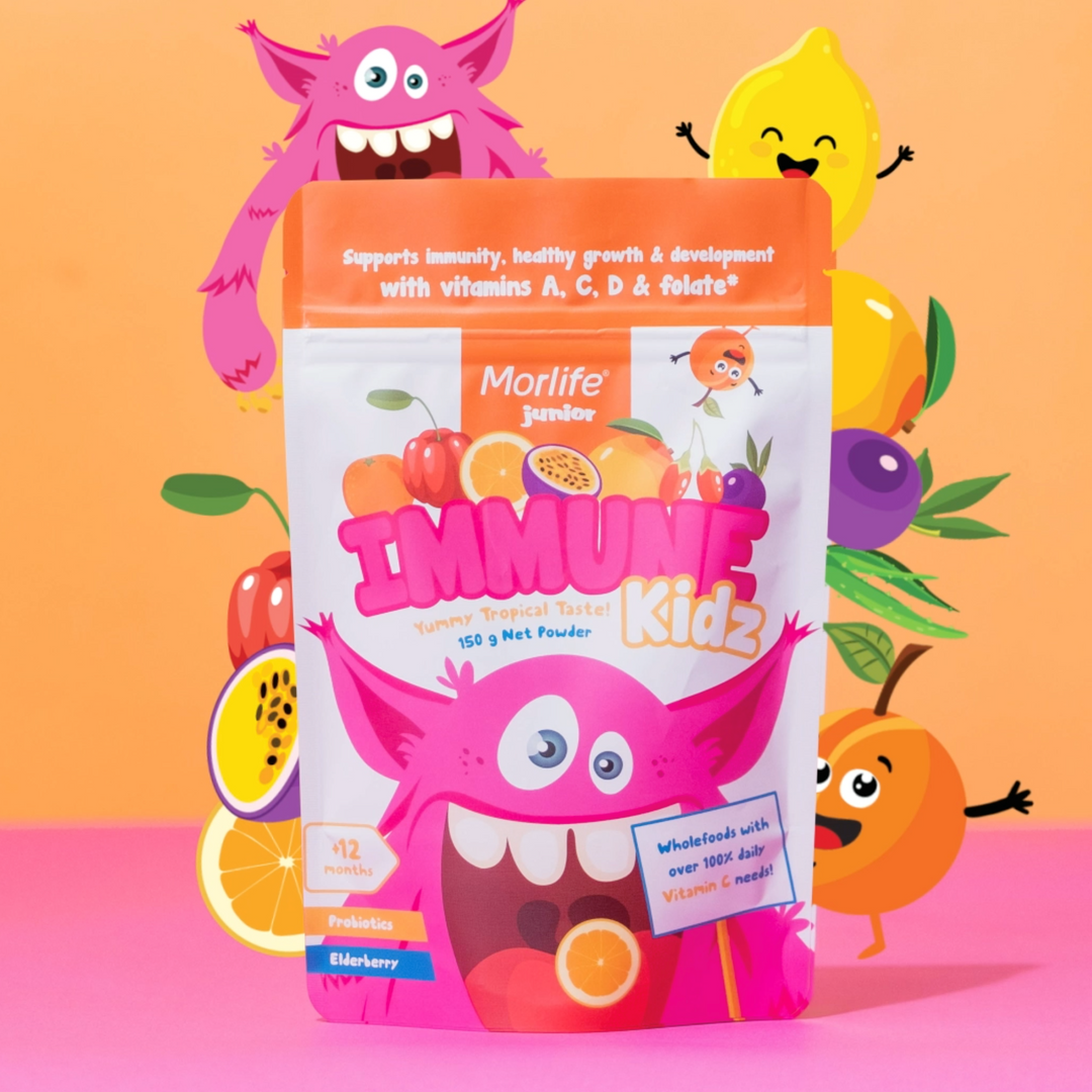 Protecting your kids is as easy as A, B, C, D with NEW Immune Kidz