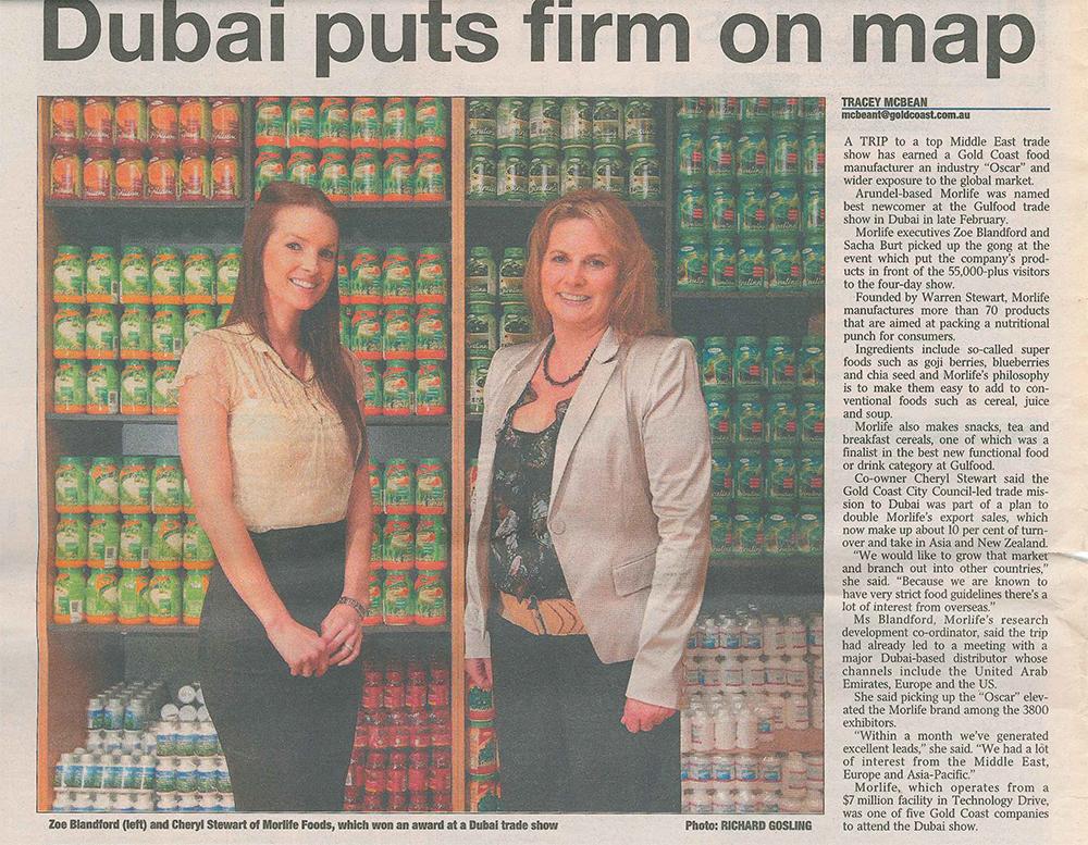 Dubai puts firm on map