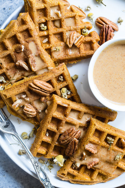 Flexible Dieting Food Recipe: Superfood Waffles by Own Your Eating, Recipe
