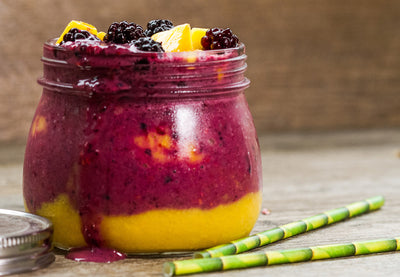 Mixed Berry and Mango Smoothie