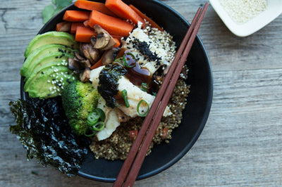 Your Answer to An Easy Peasy Japanese-Inspired Nourish Bowl