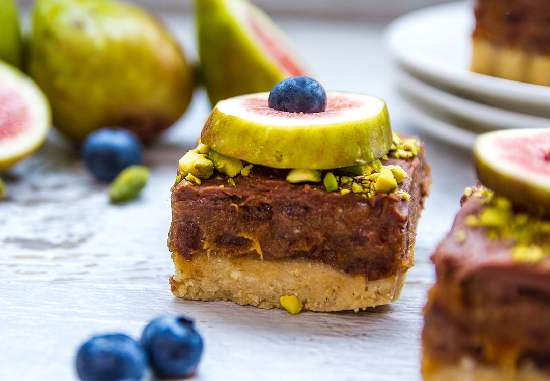 Raw Salted Caramel Squares