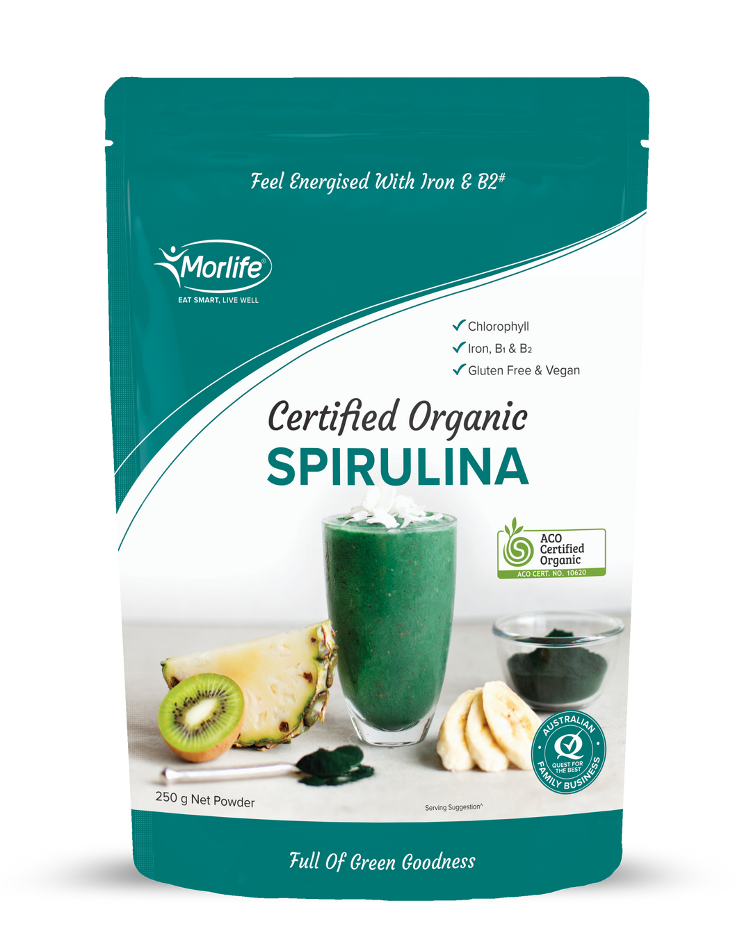 Spirulina Powder Certified Organic
