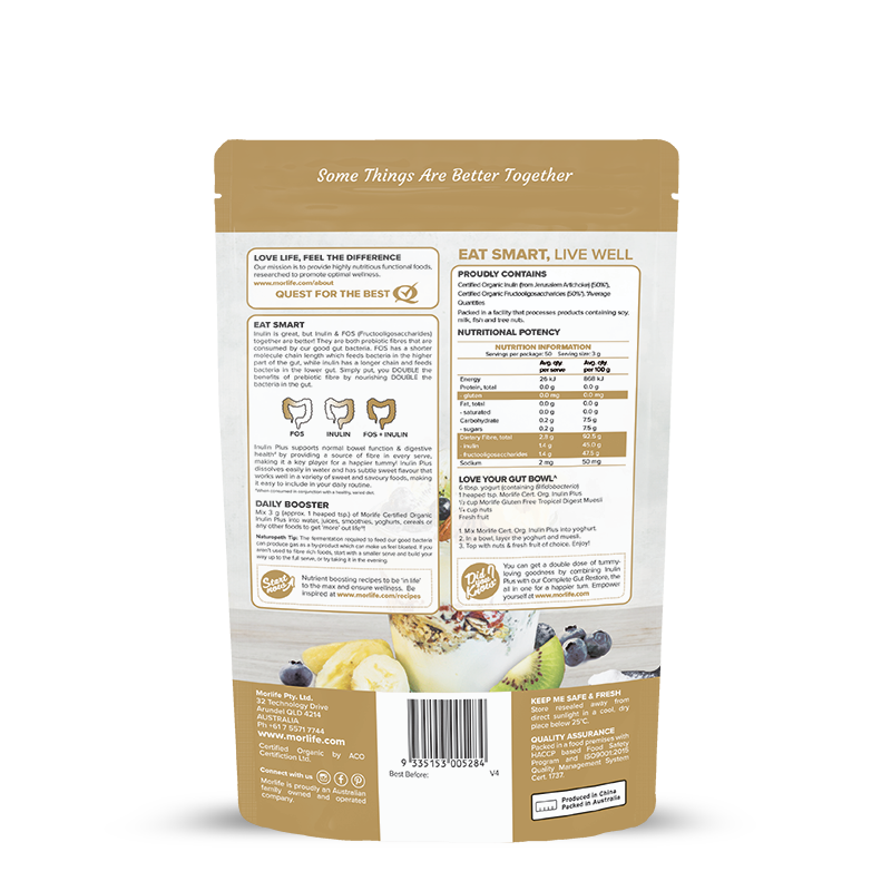 Inulin Plus Certified Organic