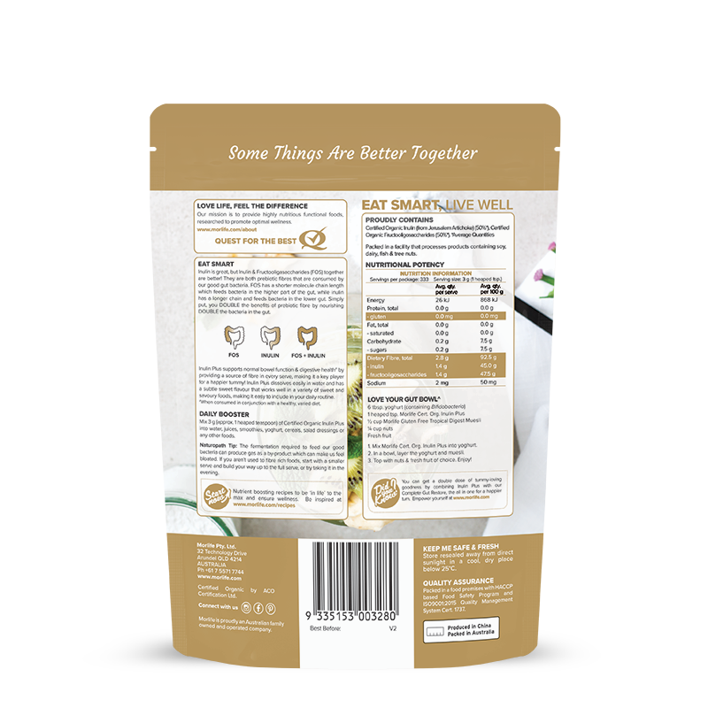 Inulin Plus Certified Organic