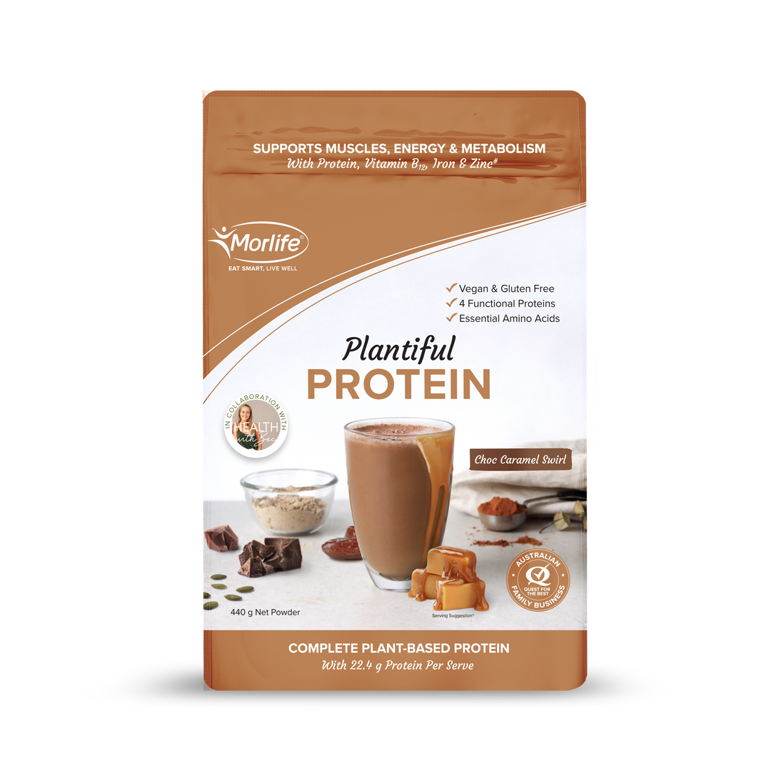 Morlife Plantiful Protein Choc Caramel Swirl
