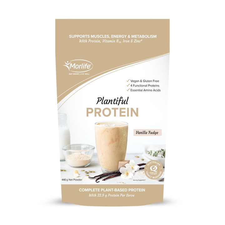 Morlife Plantiful Protein Vanilla Fudge