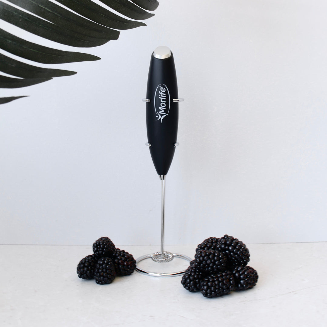 Morlife Portable Handheld Electric Mixer Black