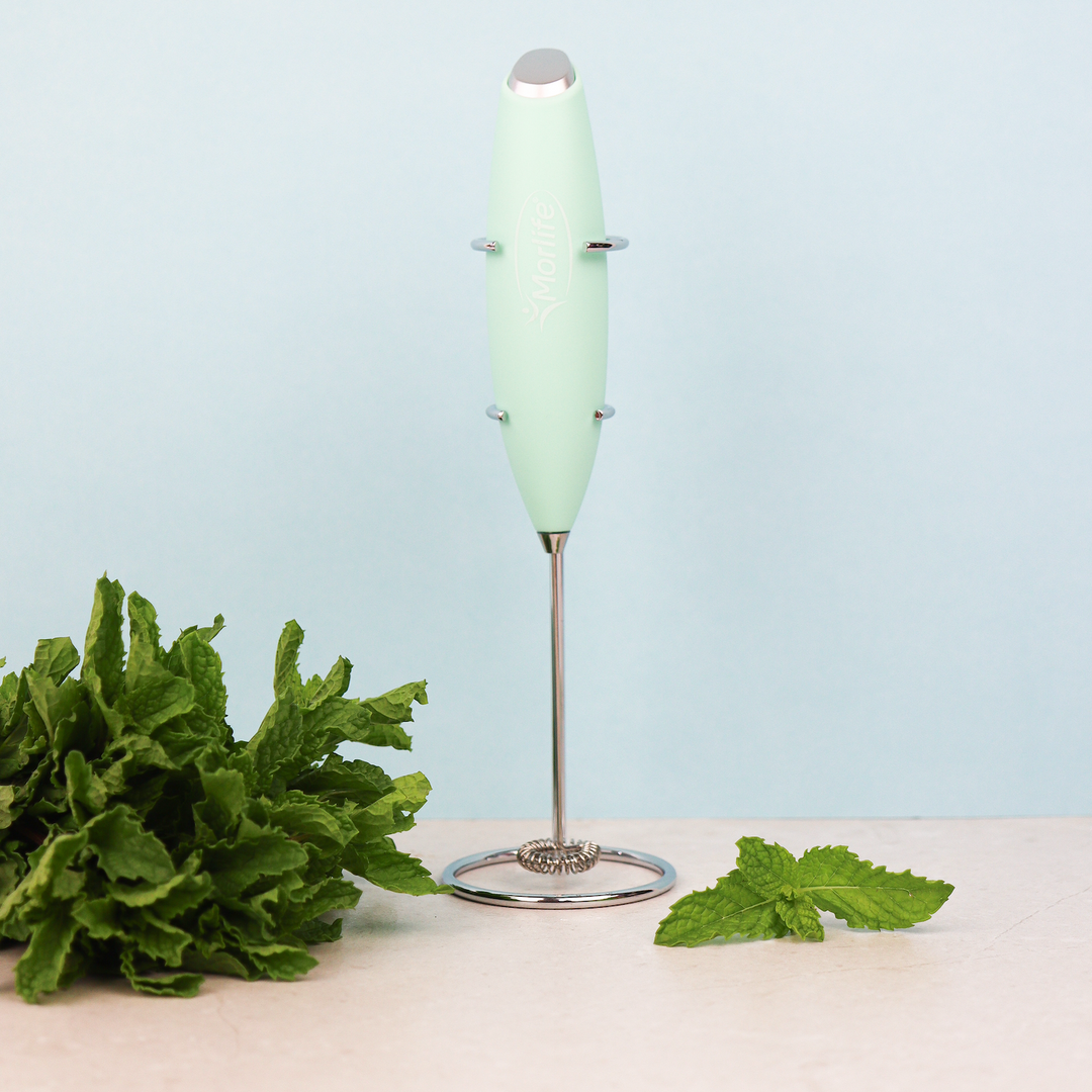 Morlife Portable Handheld Electric Mixer Mint
