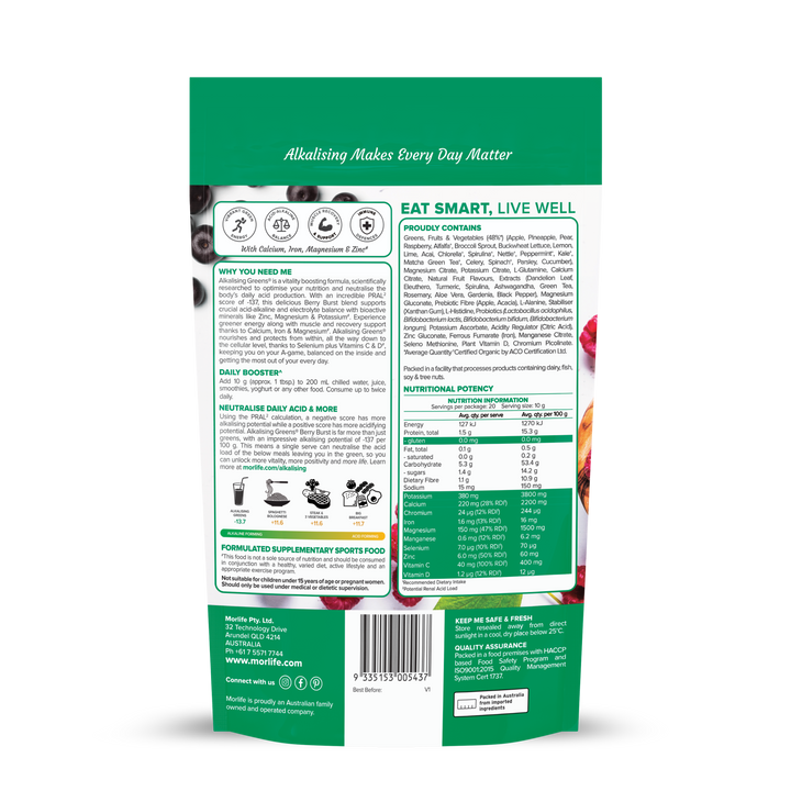 Greens powder Berry Burst