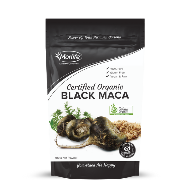 Black Maca Powder Certified Organic