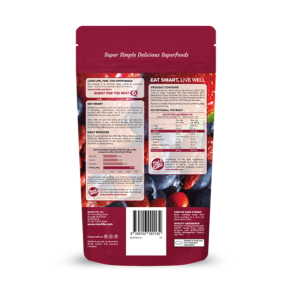 Dried 5 Berry Mix