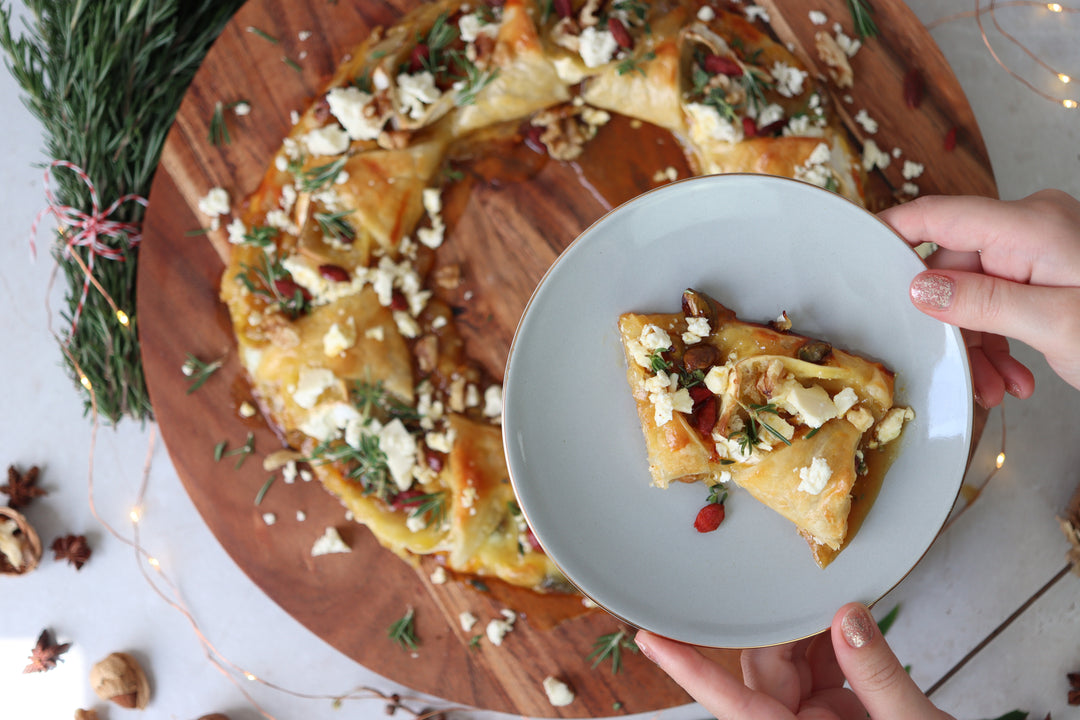 Baked Brie Wreath