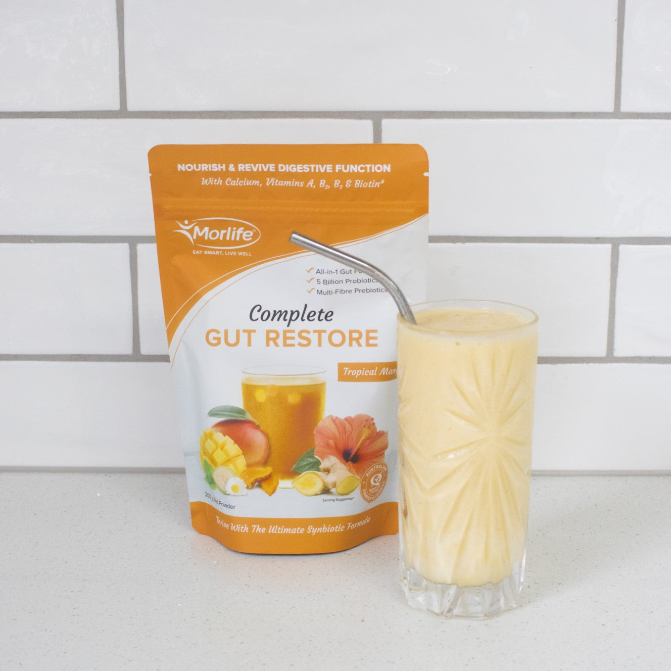 Tropical Gut Support Smoothie Recipe – Morlife