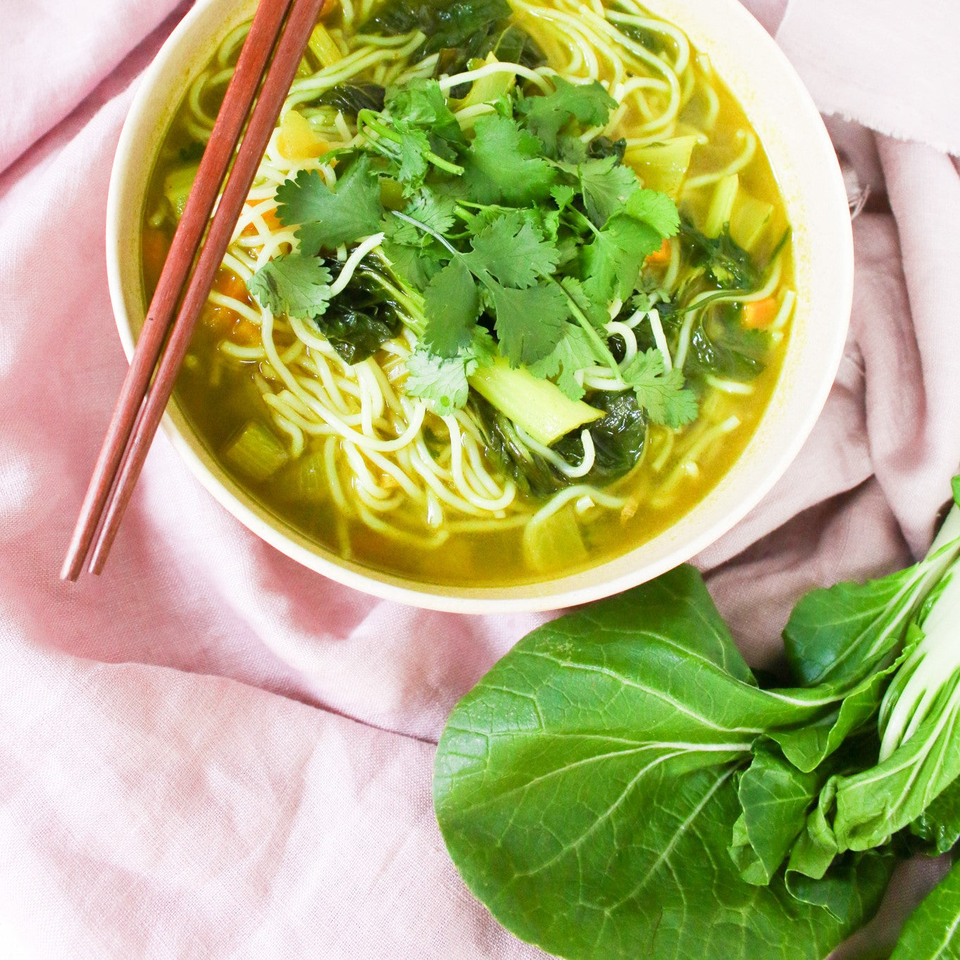 Turmeric Kale Detox Noodle Soup – Morlife AUS