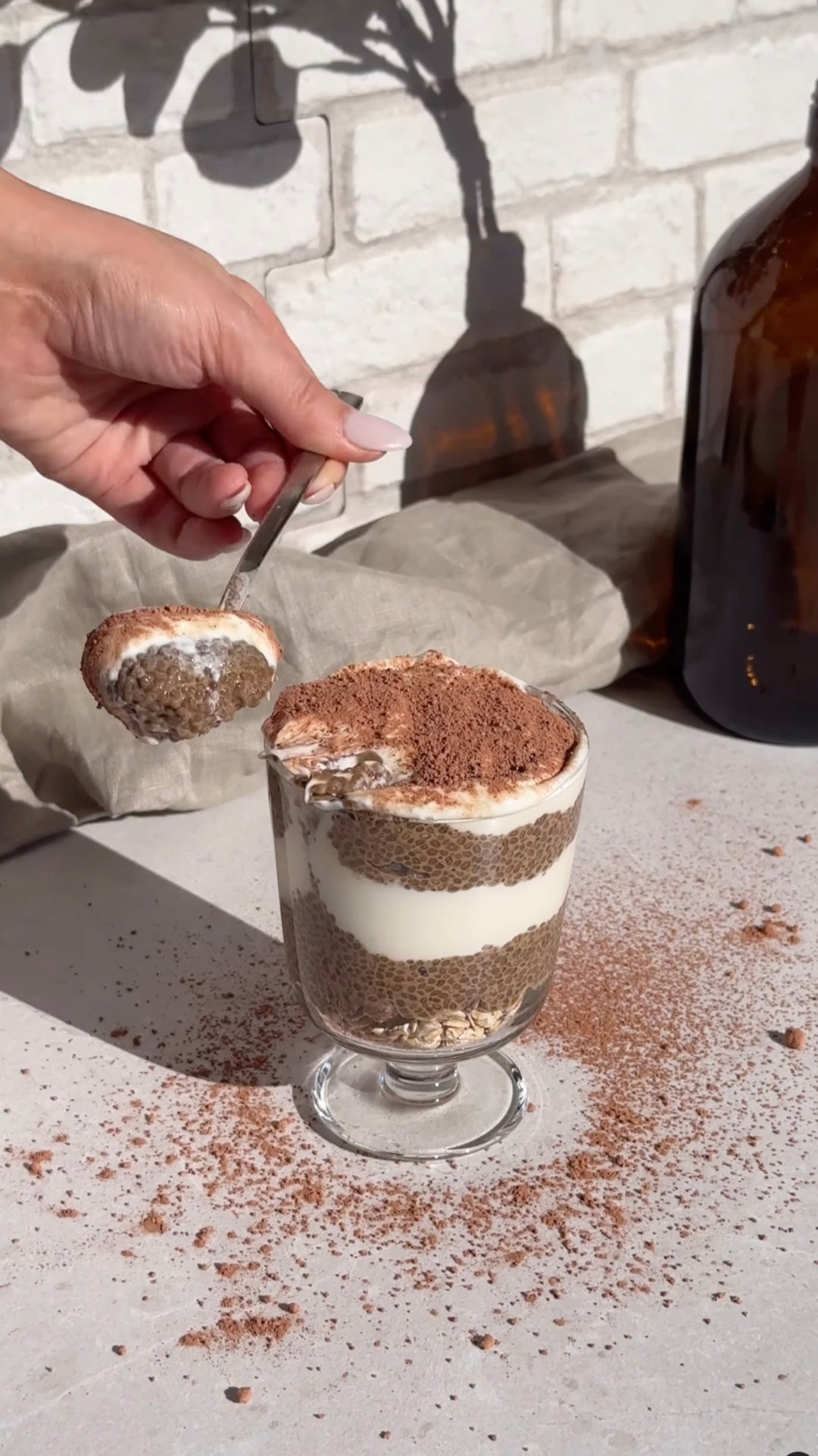 Morlife Tiramisu Chia Pudding