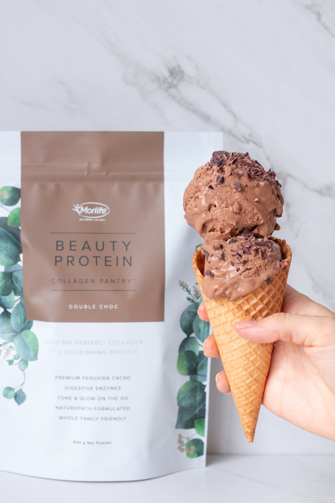 Double Choc Beauty NICE Cream!⁠