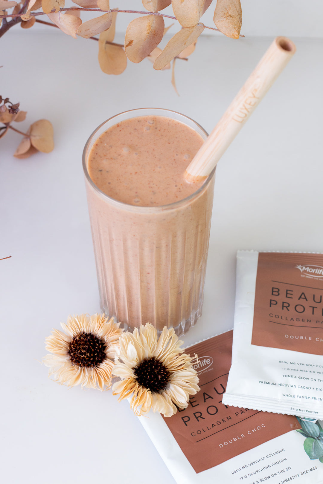 Creamy Choc Beauty Protein Smoothie