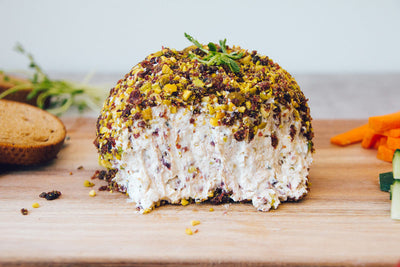 Labneh Cranberry & Pistachio Cheese Ball