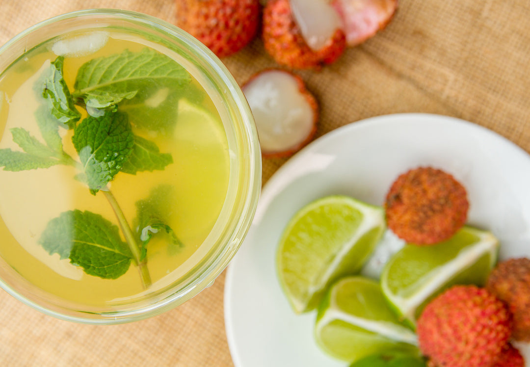 Chamomile Lychee Iced Tea