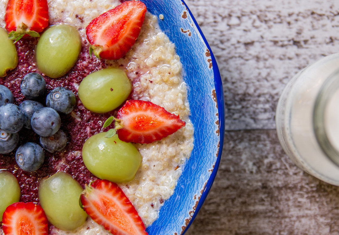 Cinnamon Quinoa Breakfast Bowl