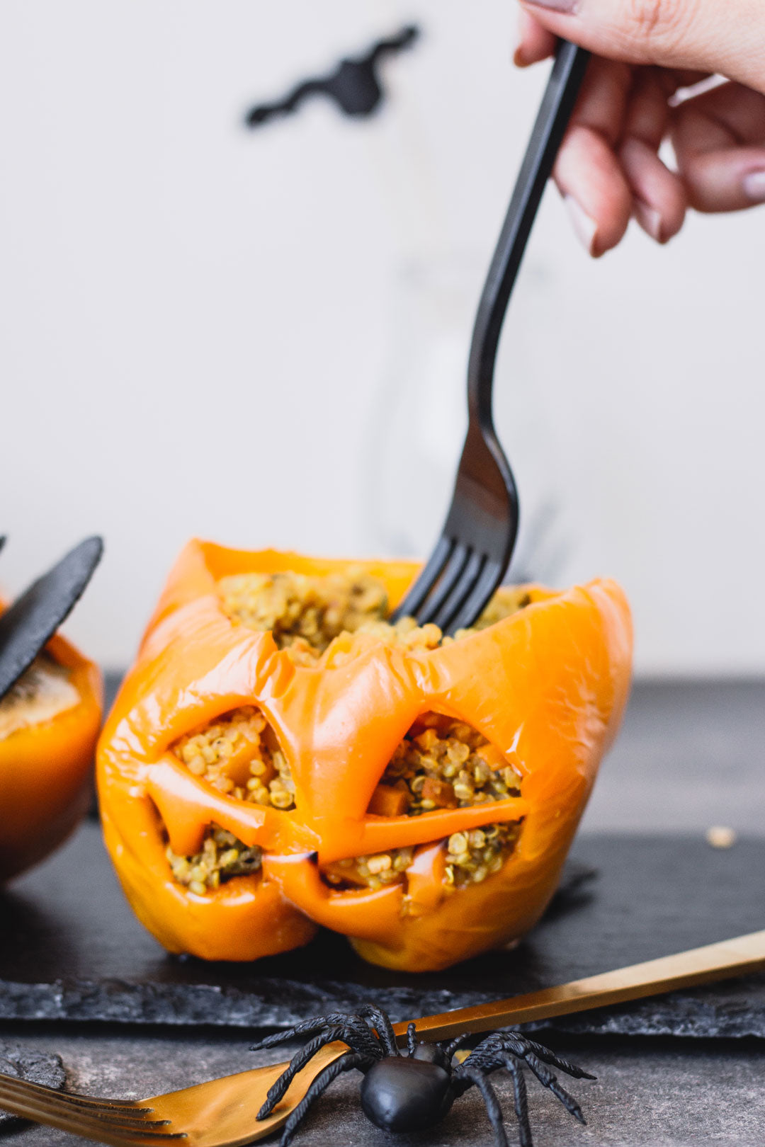 Quinoa Stuffed Capsicums
