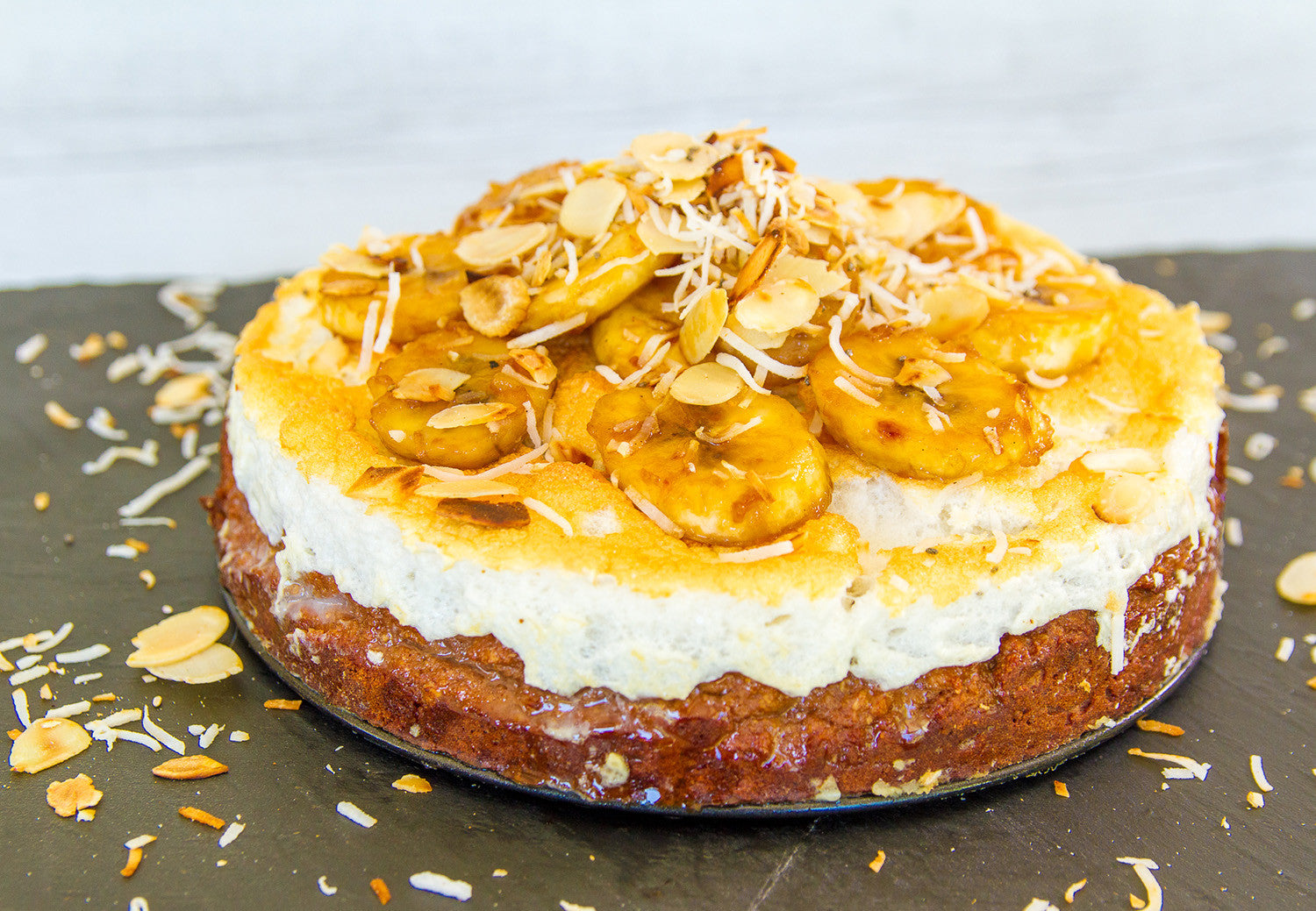 Lucuma and Banana Cake with Coconut Icing Recipe – Morlife AUS