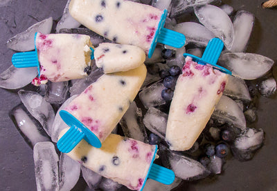 Lychee and Maca Popsicles