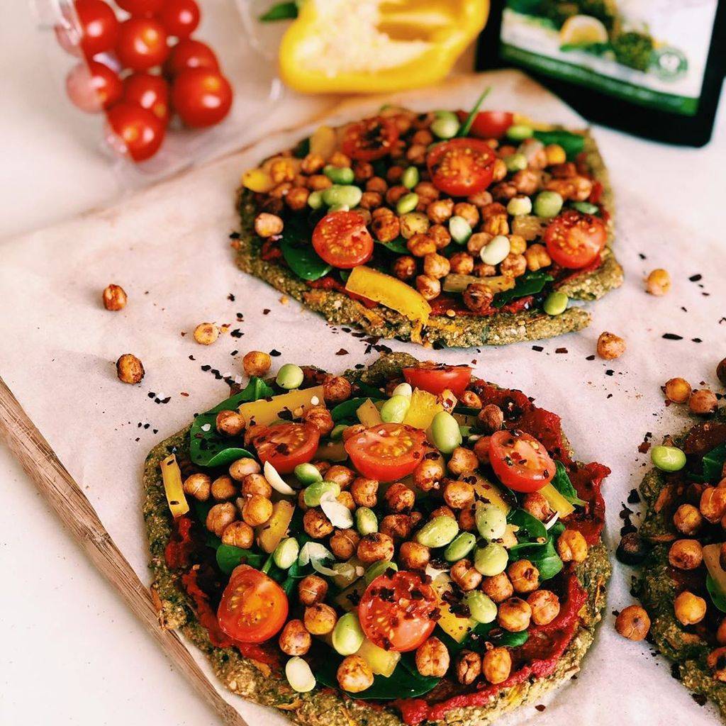 Hemp Falafel Pizza