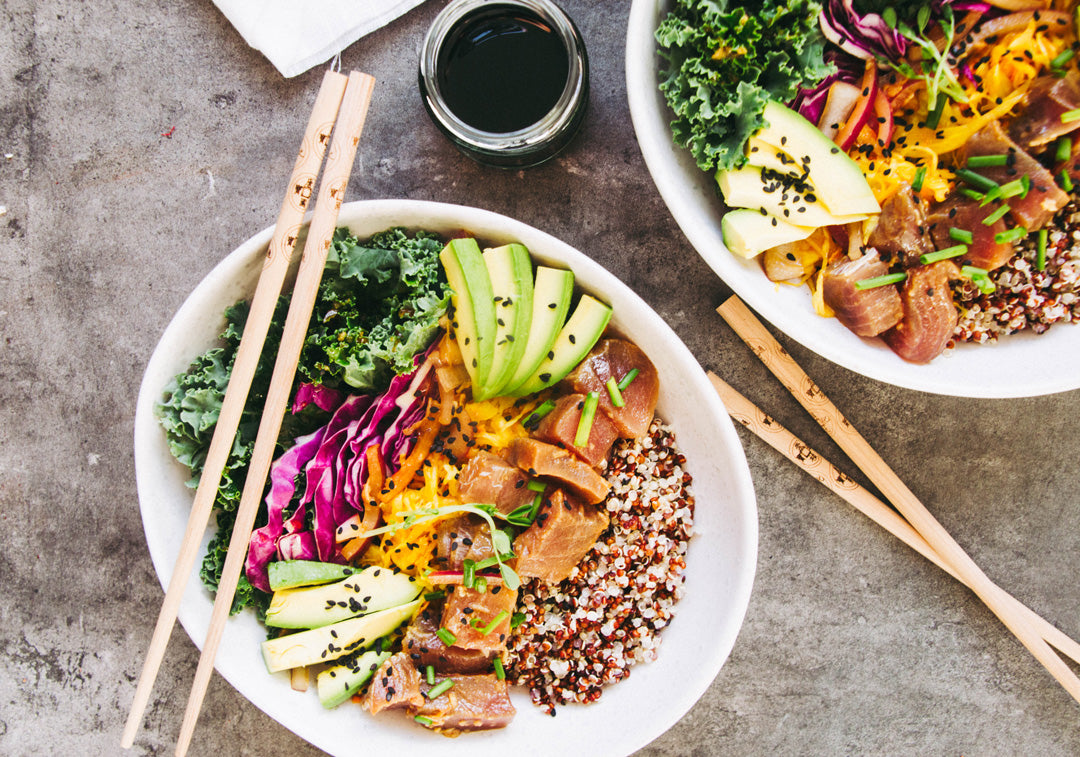 Quinoa Poke Bowl