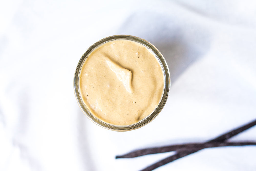 6 Ingredient Vanilla Protein Vegan Custard