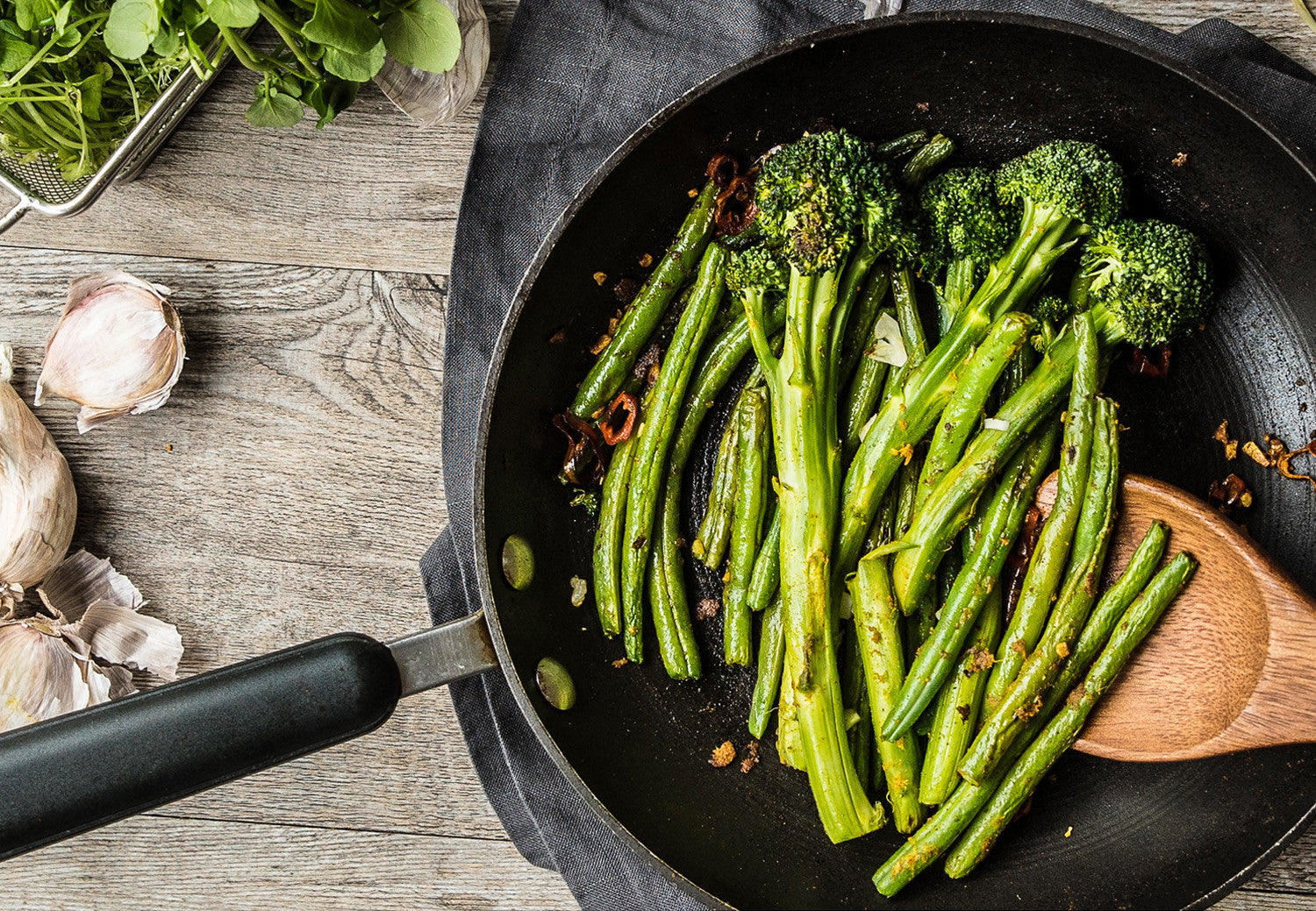 Turmeric Chilli Greens Recipe – Morlife