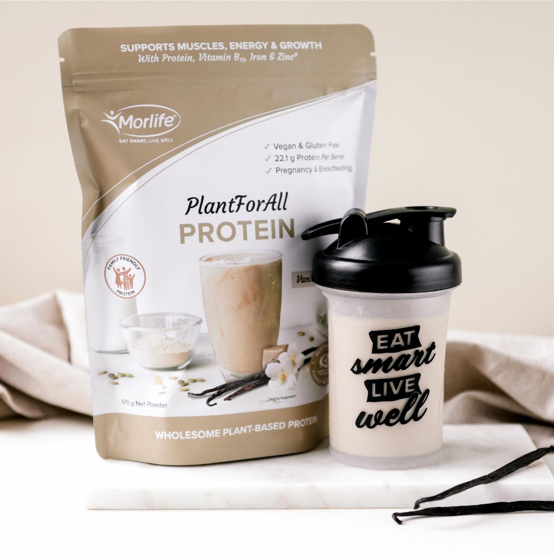 Morlife PlantForAll Protein Vanilla Fudge