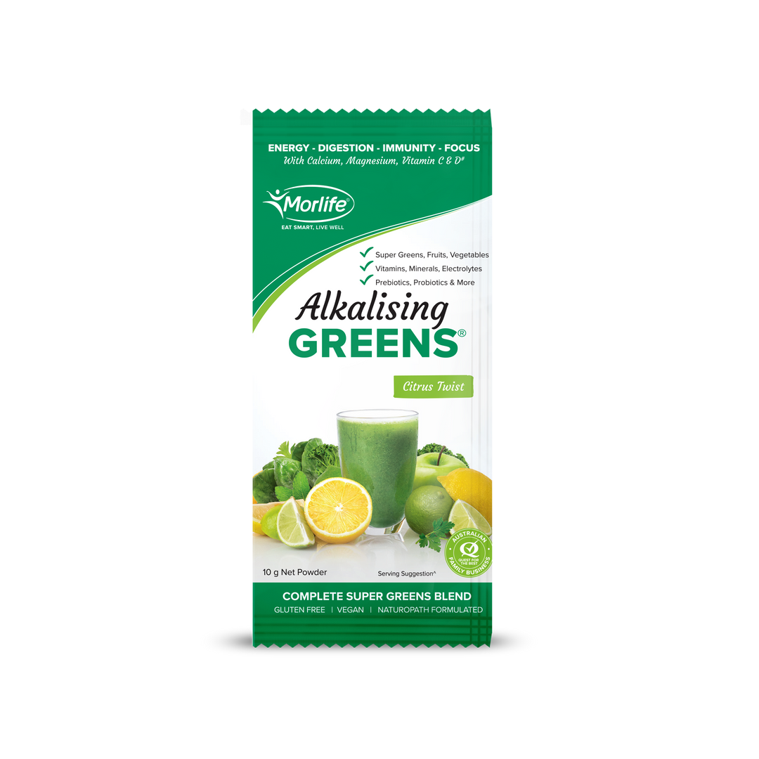 Morlife Alkalising Greens Citrus Twist 10g