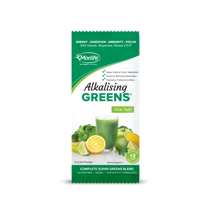 Morlife Alkalising Greens Citrus Twist 10g