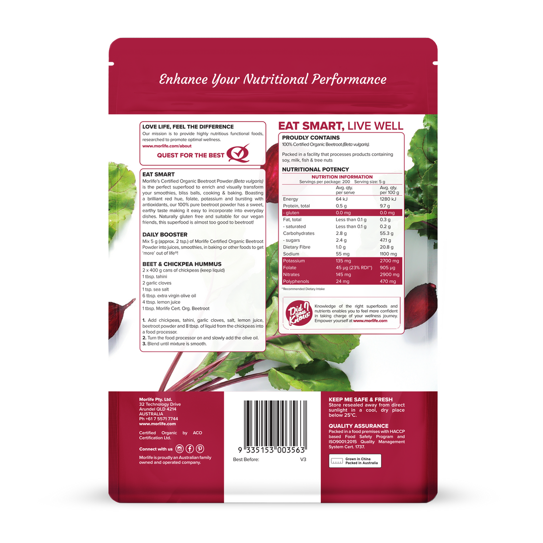 Beetroot Powder Certified Organic