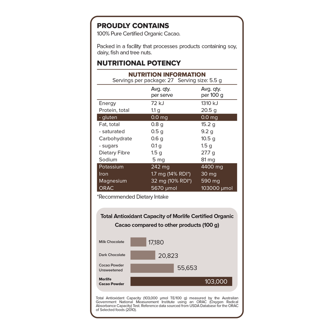 Cacao Powder Certified Organic