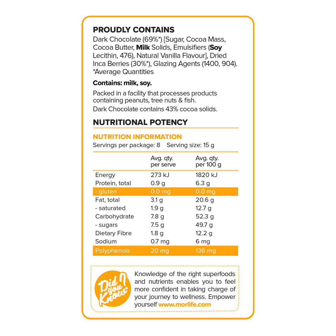 Dark Chocolate Inca Berries