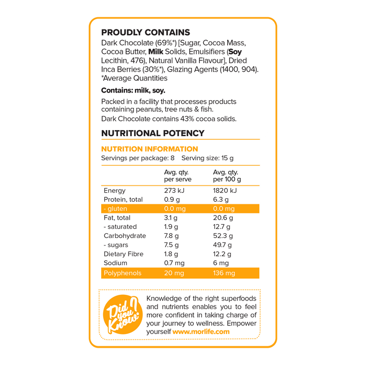 Dark Chocolate Inca Berries