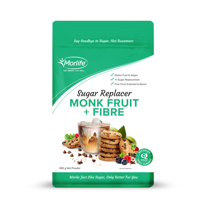 Monk Fruit + Fibre Sugar Replacer