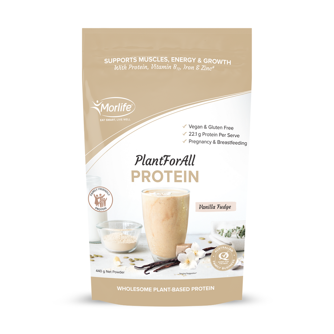 Morlife PlantForAll Vanilla Fudge 440g