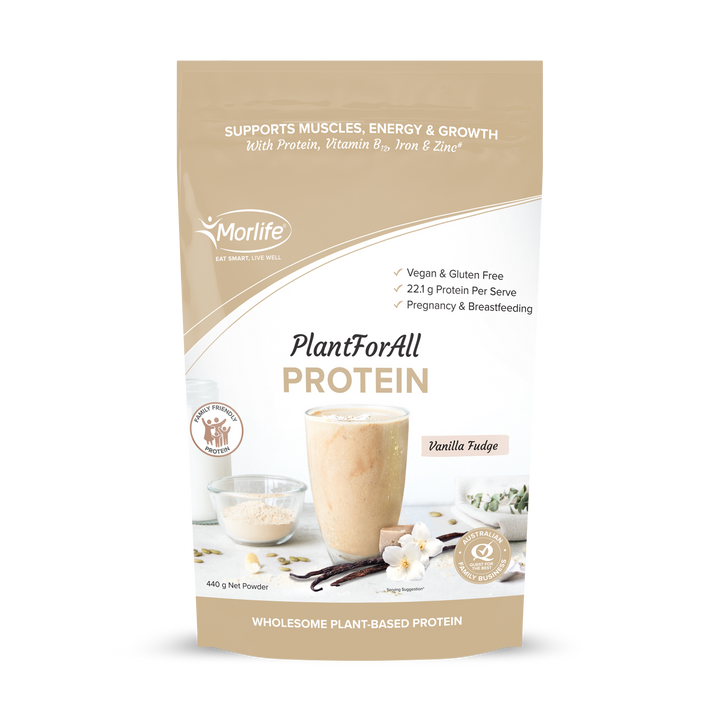 Morlife PlantForAll Vanilla Fudge 440g