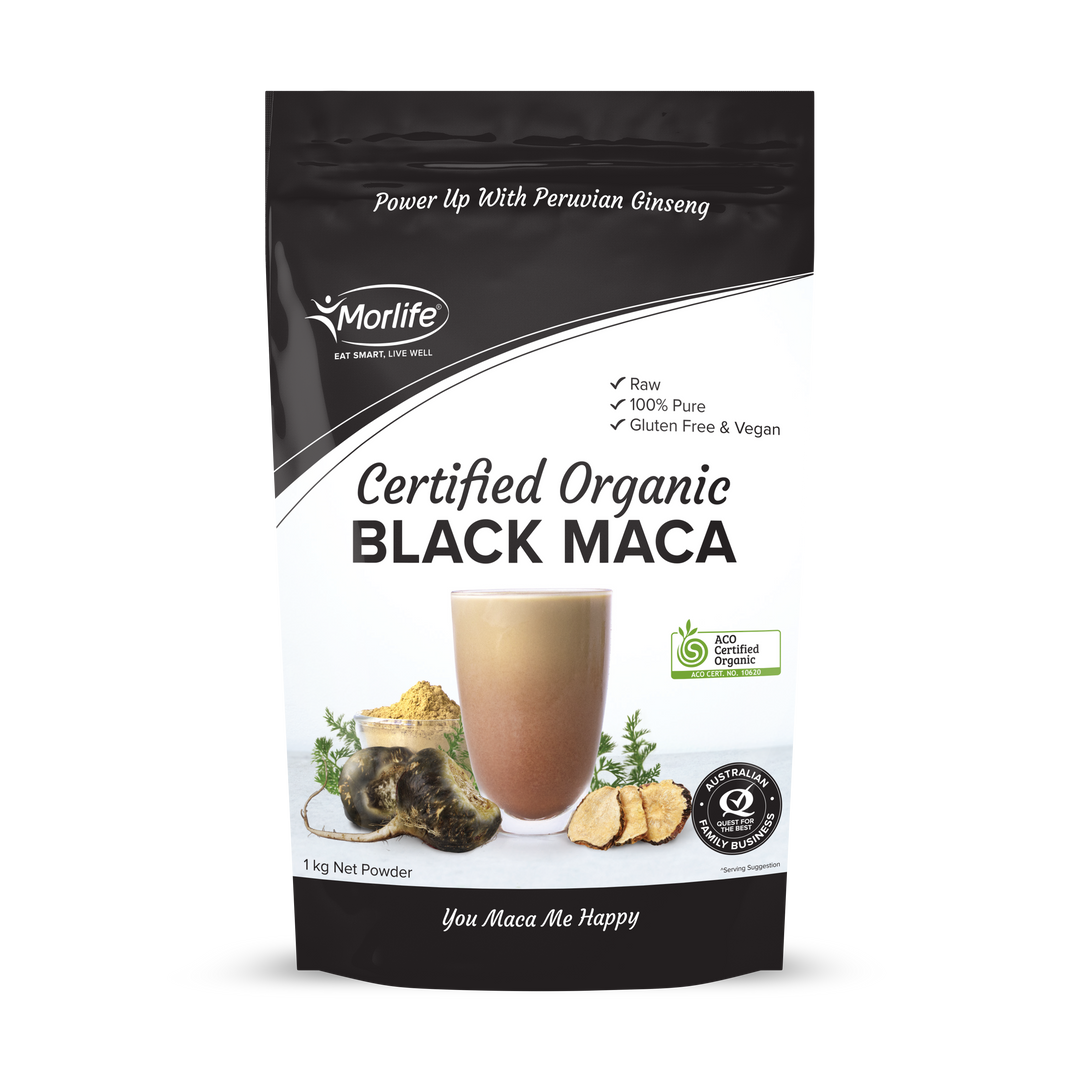 Morlife Certified Organic Black Maca 1kg