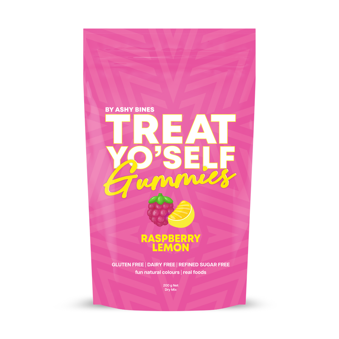 Morlife Ashy Bines Treat Yo'Self Gummies Raspberry Lemon 200g